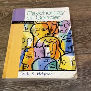 Psychology of Gender by Vicki S. Helgeson‎ (2008) College Textbook - Pearson
